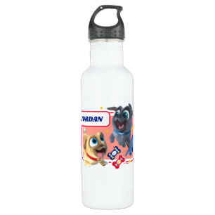 Puppy Dog Pals   Woofin' and Wheelin' Stainless Steel Water Bottle