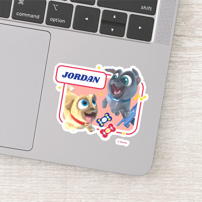 Puppy Dog Pals | Woofin' and Wheelin' Sticker (Detail)