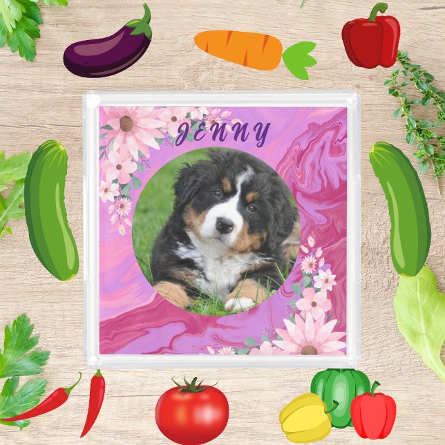  Puppy Dog Paradise A Gift for Every Dog Lovers Acrylic Tray (Creator Uploaded)