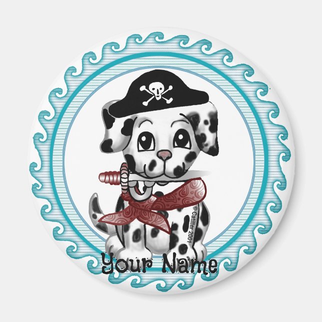 Puppy Dog Pirate  Magnet (Front)