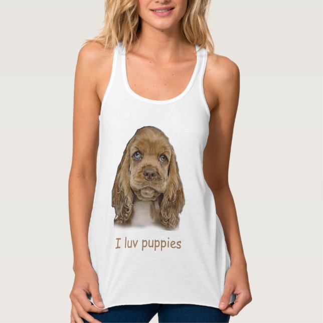 Puppy Dogs Tank Top (Front)