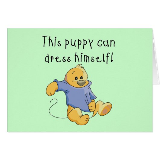 Puppy Dress Up Tshirts and Gifts (Front Horizontal)