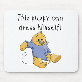 Puppy Dress Up Tshirts and Gifts Mouse Pad