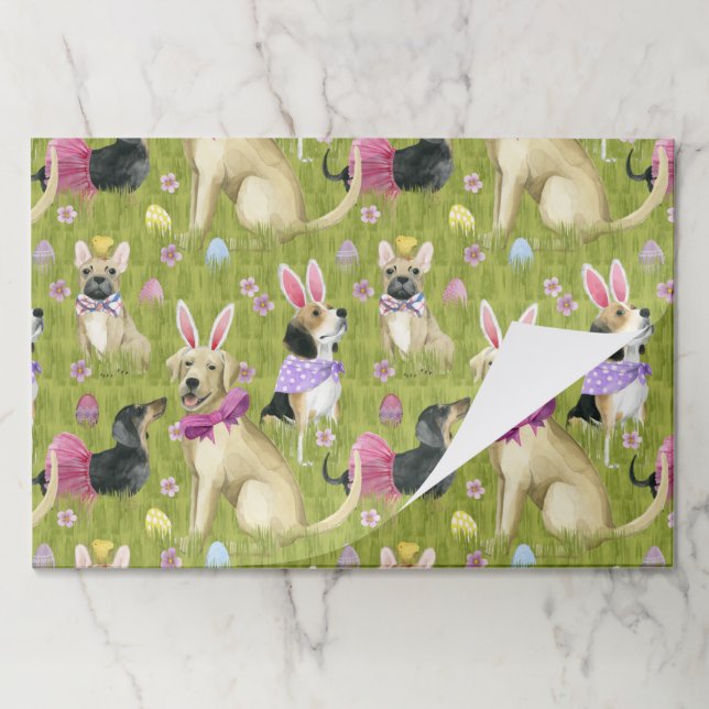 Puppy Easter Collection Paper Pad (Folded)