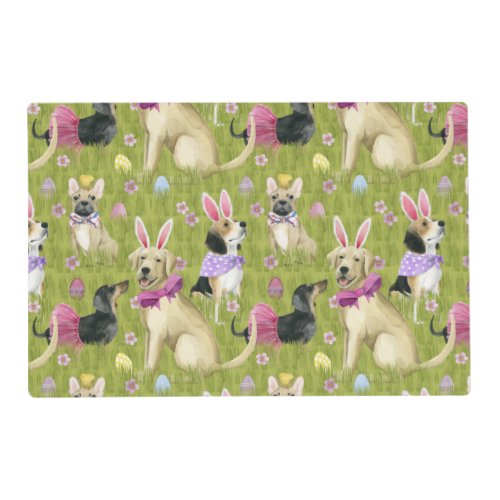 Puppy Easter Collection Placemat