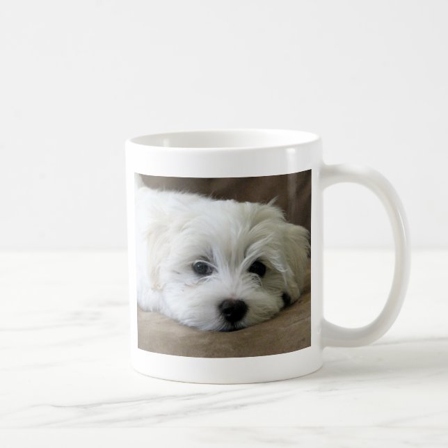Puppy Eyes Coffee Mug (Right)