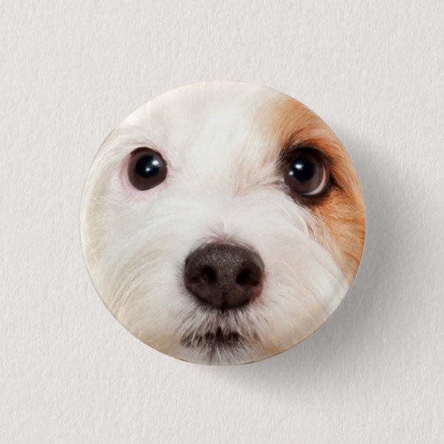 Puppy Face Button (Front)