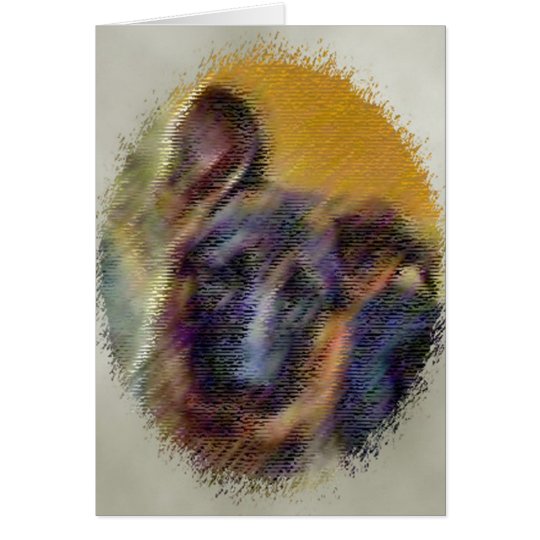 puppy face card