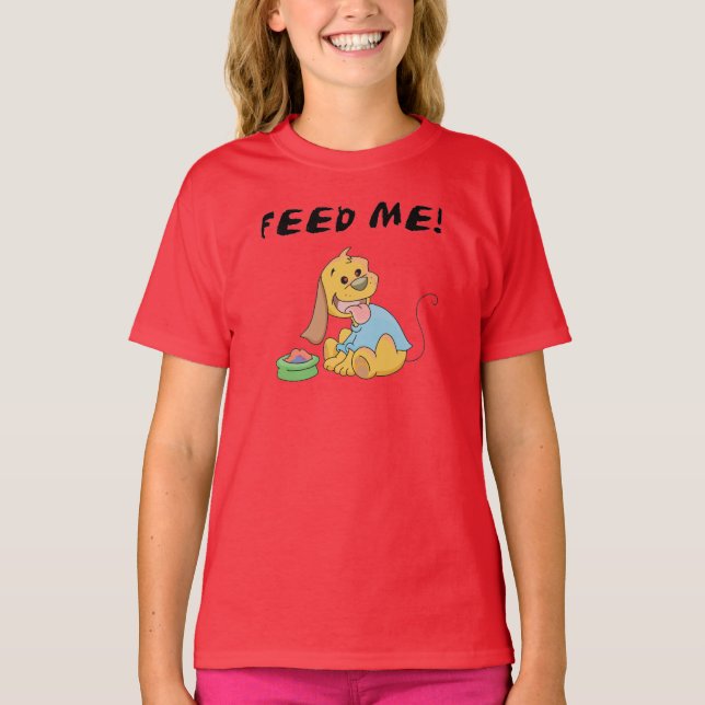 Puppy Feed Me Tshirts and Gifts (Front)