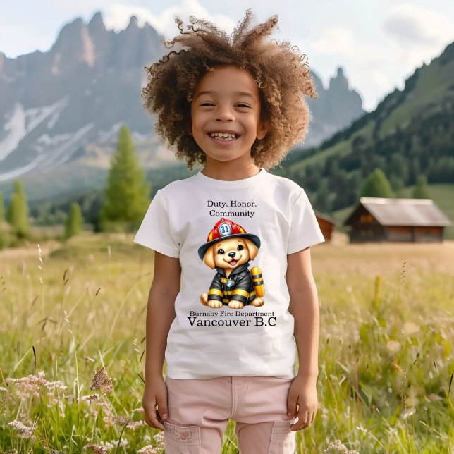 Puppy firefighter ready for action! T-Shirt (Creator Uploaded)