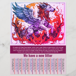 puppy for sale flyer templates
