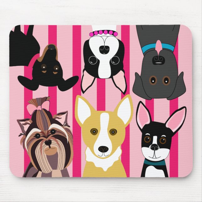 Puppy Fun Mouse Pad (Front)