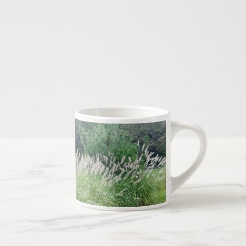 Puppy grass filled my heart espresso cup