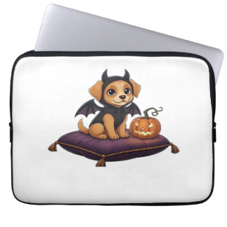 Puppy Halloween Classic T-Shirt Laptop Sleeve