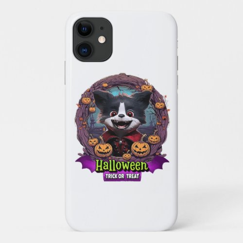 Puppy Halloween Costume iPhone 11 Case