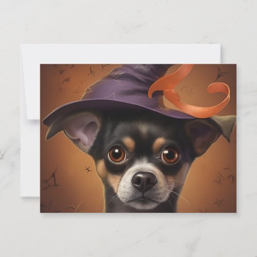 Puppy Halloween Postcards