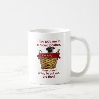 Puppy in a Basket Coffee Mug