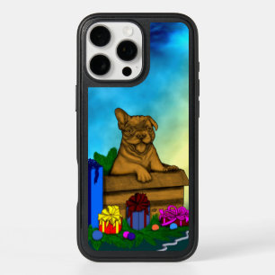 Puppy in A Box , Merry Xmas iPhone 16 Pro Max Case