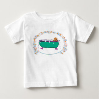 Puppy In The Tub Baby T-Shirt