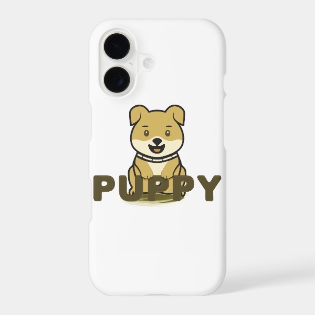 Puppy Iphone Case (Back)