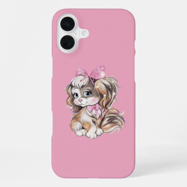 Puppy Iphone Case (Back)