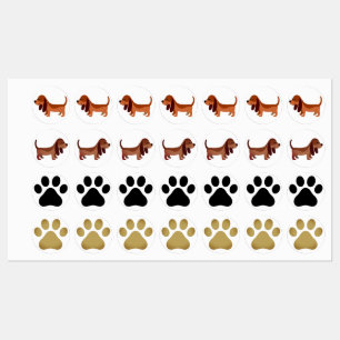 Puppy Iron-on Labels