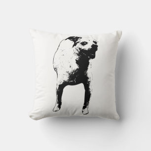 Puppy Joy For The Sofa Throw Pillow