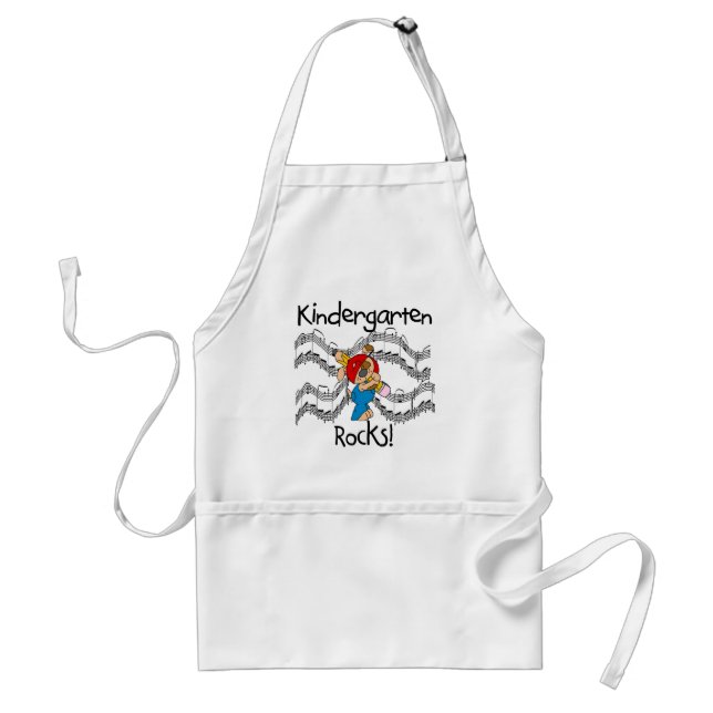 Puppy Kindergarten Rocks Tshirts and Gifts Adult Apron (Front)
