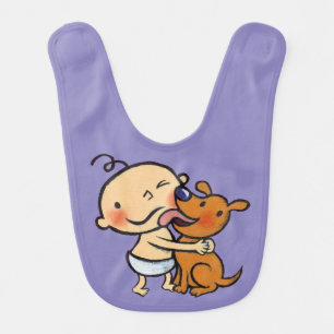Puppy Kisses for the Baby Bib