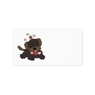 Puppy Kisses Label