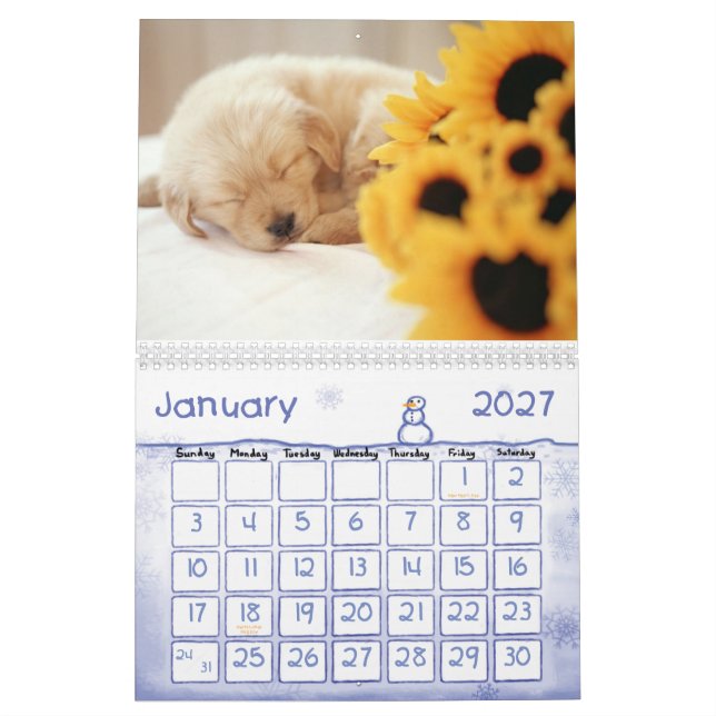 puppy-lab-HD-wallpaper,  OUR YEAR    "2011" Calendar (Jan 2027)