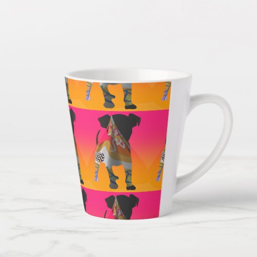 Puppy  latte mug