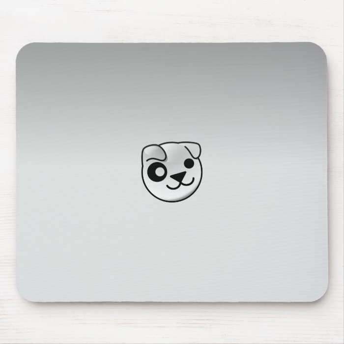 Puppy Linux Grey Mousepad