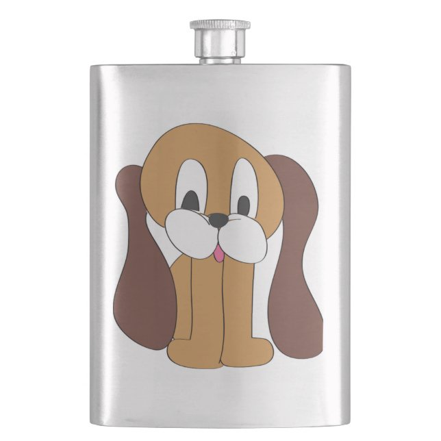 PUPPY LONG EARS FLASK (Front)
