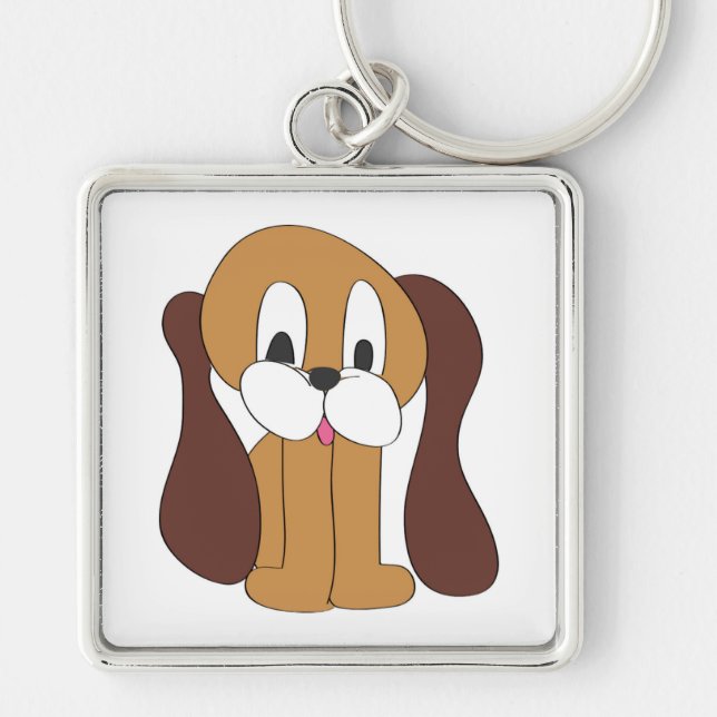 PUPPY LONG EARS KEYCHAIN (Front)