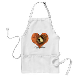 Puppy Love Adult Apron