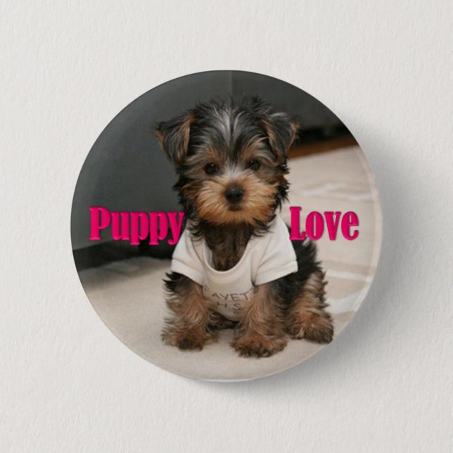 Puppy love button (Front)