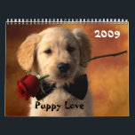 Puppy Love Calendar<br><div class="desc">A calendar of my fellow canine doggy friends, from the Chinese Shar-Pei to the American Pitbull Terrier, and everything in between! Speaking of pitbulls, did you know they are America's favorite hero dog? The pit bull was so respected in the early 1900's that the military chose an image of a...</div>