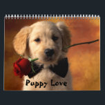 Puppy Love Calendar<br><div class="desc">A calendar of my fellow canine doggy friends, from the Chinese Shar-Pei to the American Pitbull Terrier, and everything in between! Speaking of pitbulls, did you know they are America's favorite hero dog? The pit bull was so respected in the early 1900's that the military chose an image of a...</div>