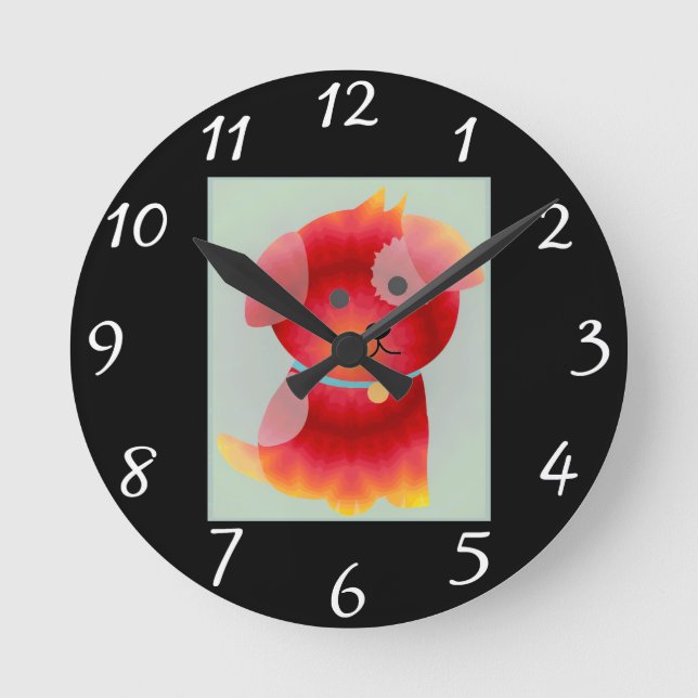 Puppy Love Clock (Front)