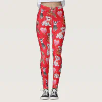 Happy Valentine's Day Leggings