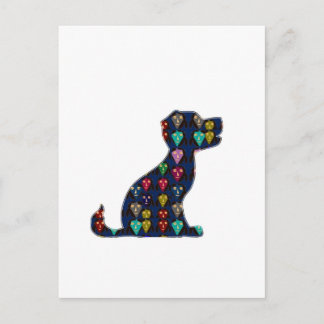 PUPPY LOVE dog pet animal NVN96 NavinJOSHI FUN Postcard