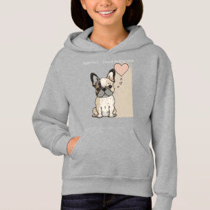 Puppy love - French bulldog style Hoodie