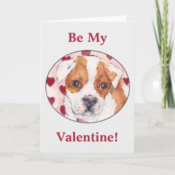 Puppy Love Greeting Card by PandaCatGallery at Zazzle