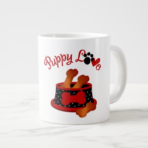 Puppy Love_ Jumbo Mug