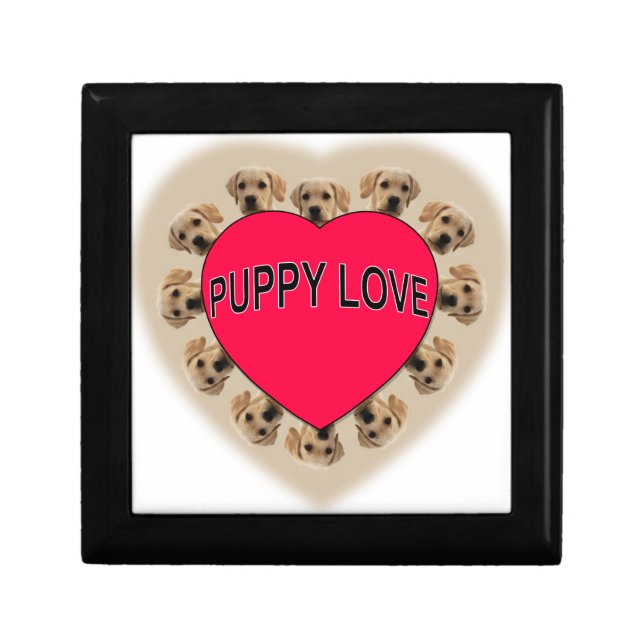 Puppy Love Keepsake Box (Front)