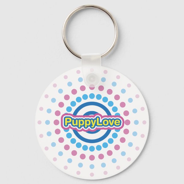 Puppy Love Keychain (Front)