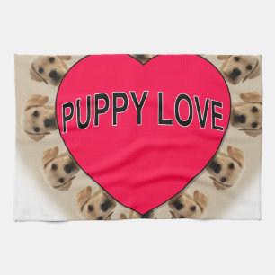 Puppy Love Kitchen Towel