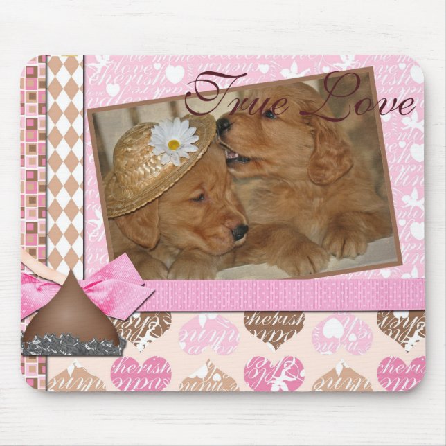Puppy Love Mouse Pad (Front)