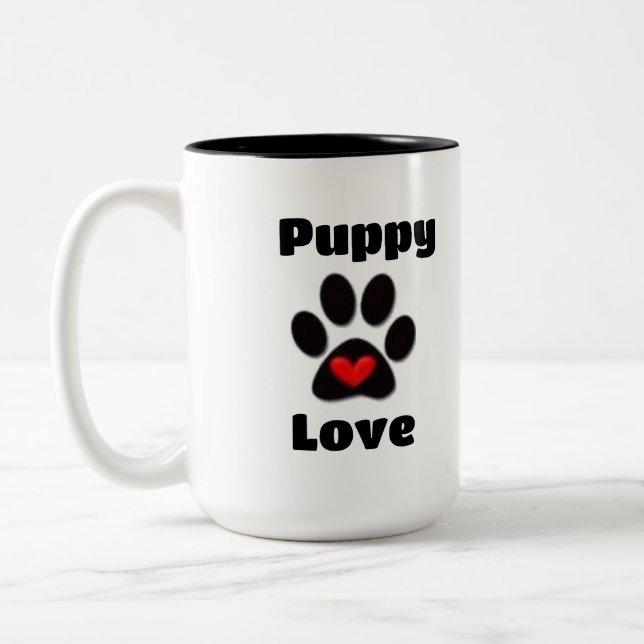 Puppy Love Mug (Left)